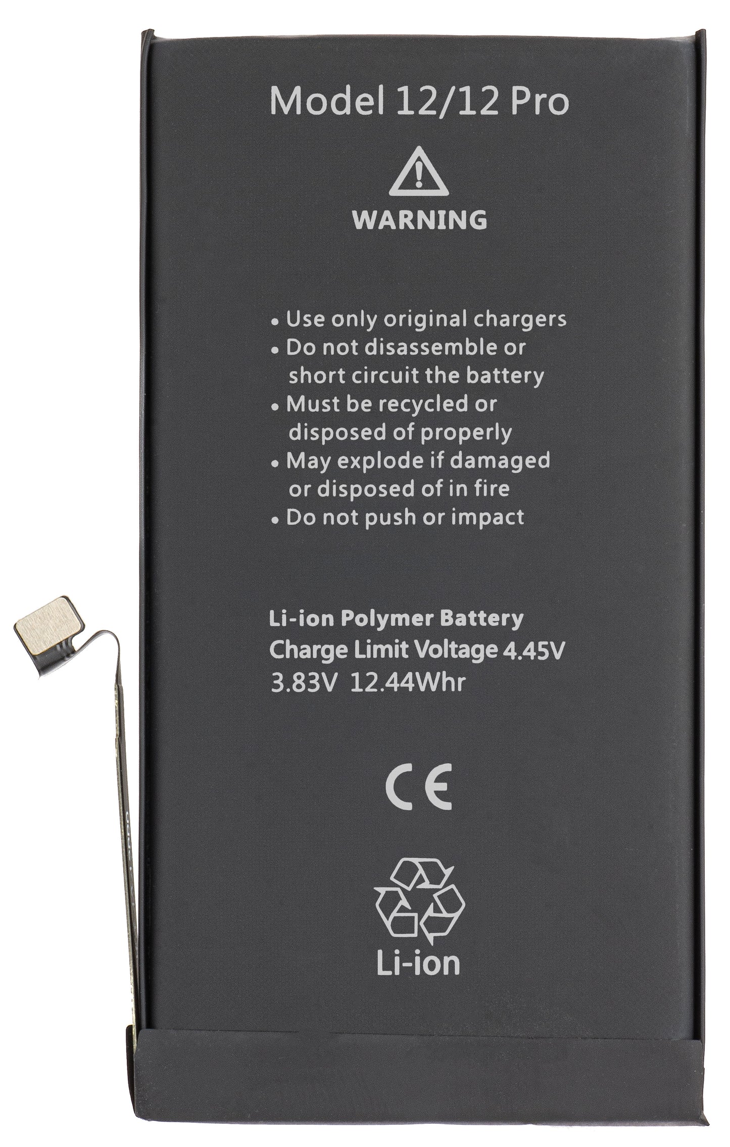 Μπαταρία Apple iPhone 12 / 12 Pro, υψηλής χωρητικότητας