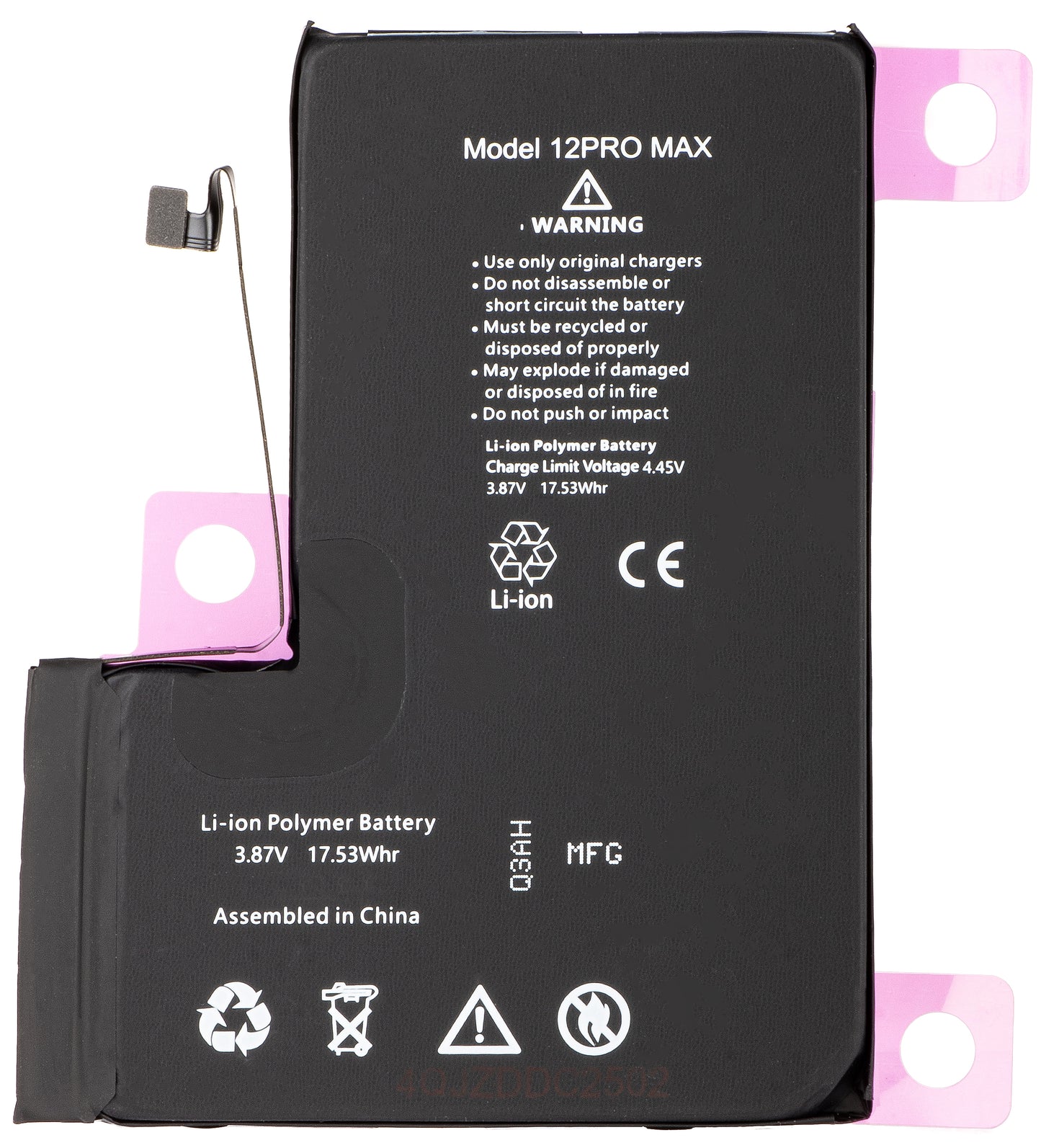 Apple iPhone 12 Pro Max Battery, Diagnostic