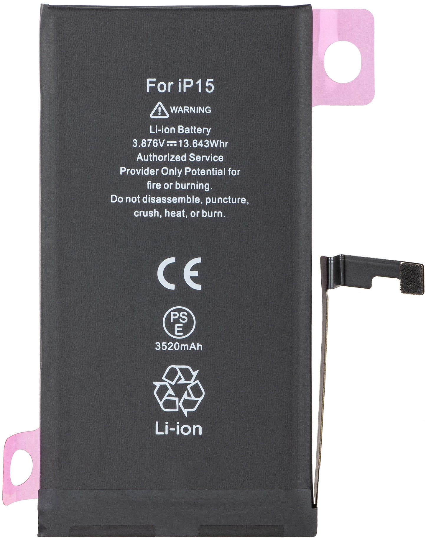Μπαταρία Apple iPhone 15, Diagnostic High Capacity