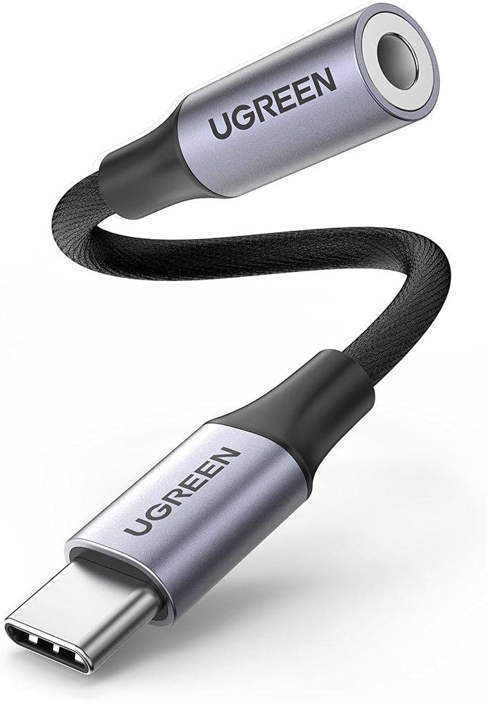 Προσαρμογέας Ήχου USB-C - 3.5mm UGREEN AV161, Γκρι