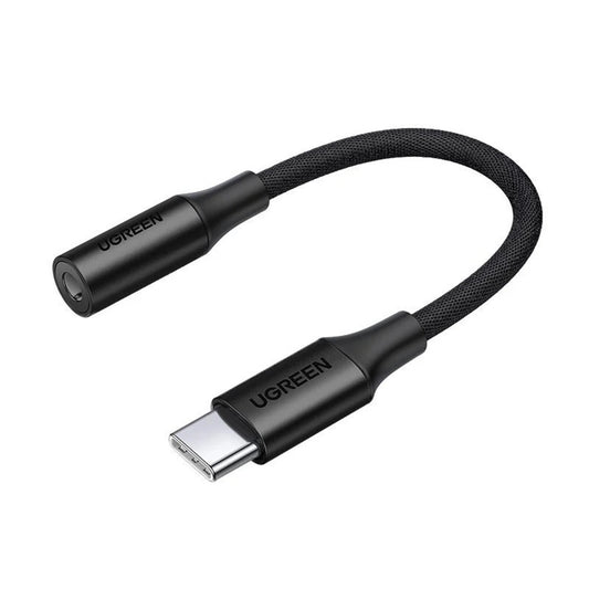 Προσαρμογέας Ήχου USB-C - 3.5mm UGREEN AV161, Μαύρο