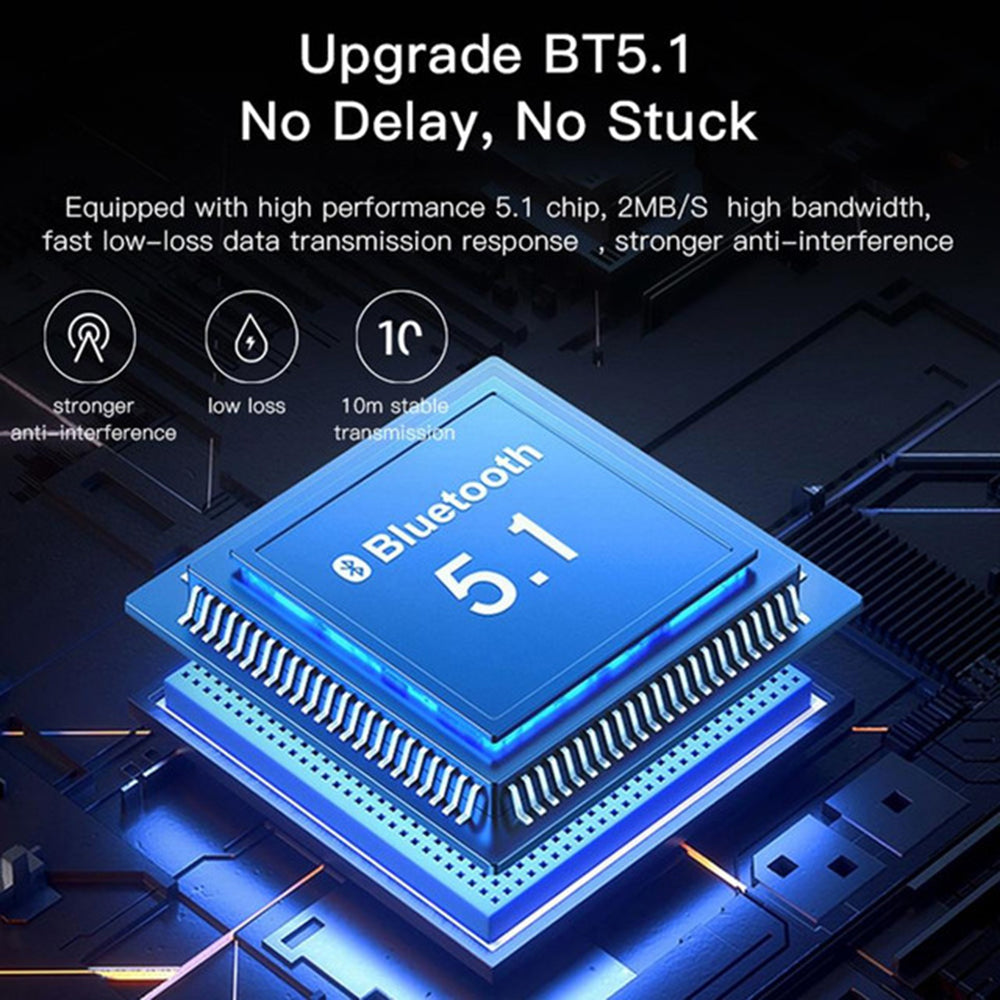 Προσαρμογέας Bluetooth USB Yesido YAU34, Μαύρο