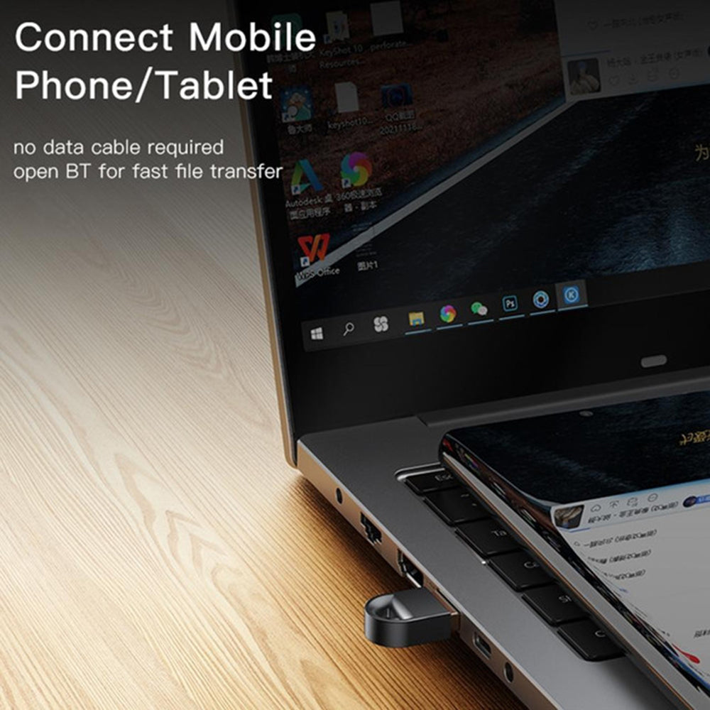 Προσαρμογέας Bluetooth USB Yesido YAU34, Μαύρο