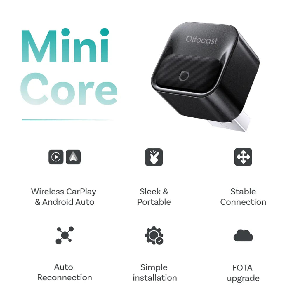 Ασύρματος προσαρμογέας Carplay / Android Auto Ottocast Mini Pico Style B για Apple iPhone / Android Series CA525-T3