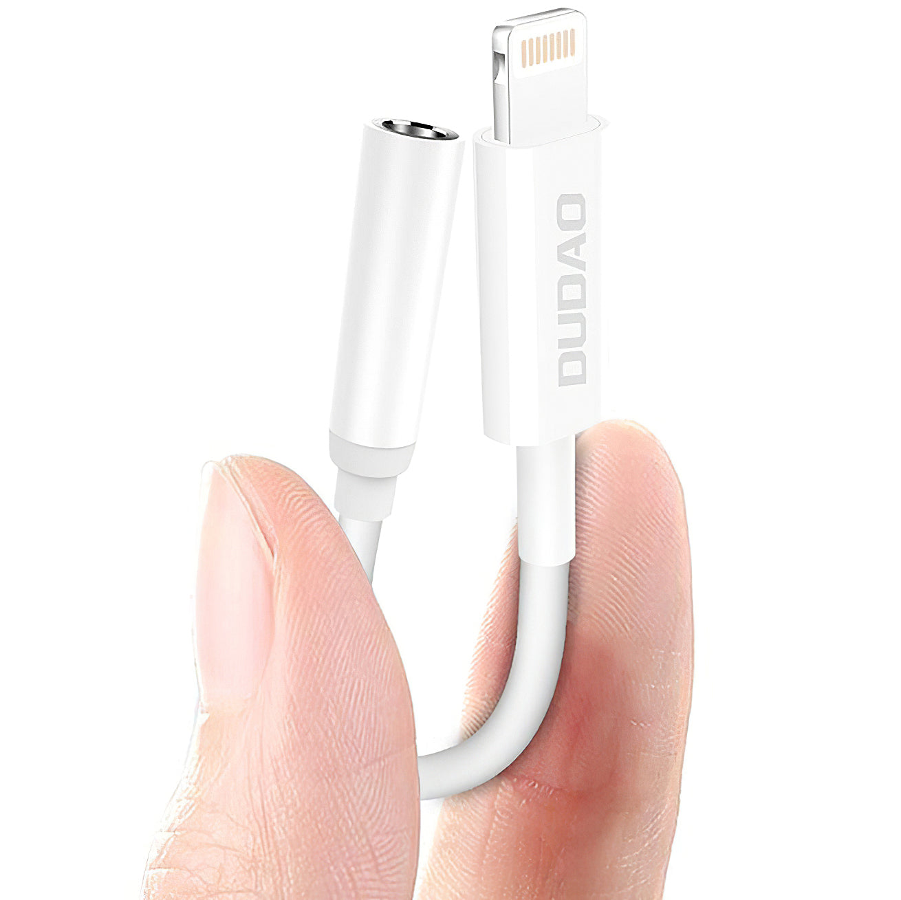 Αντάπτορας Ήχου Lightning - 3.5mm Dudao L16i, Λευκό
