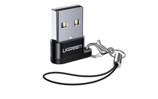 Προσαρμογέας Δεδομένων και Φόρτισης USB-C - USB-A UGREEN US280, Μαύρο
