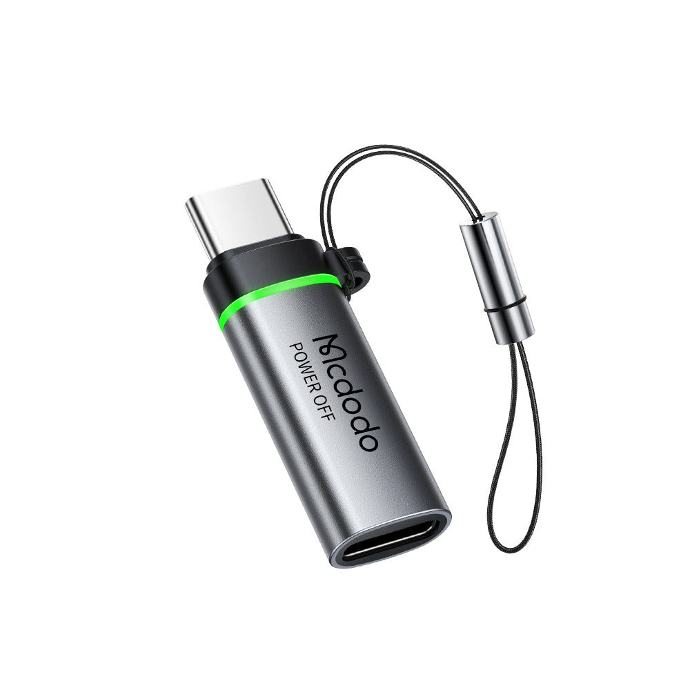 Αντάπτορας Δεδομένων και Φόρτισης Lightning - USB-C McDodo OT-6010 Power Off, Μαύρο