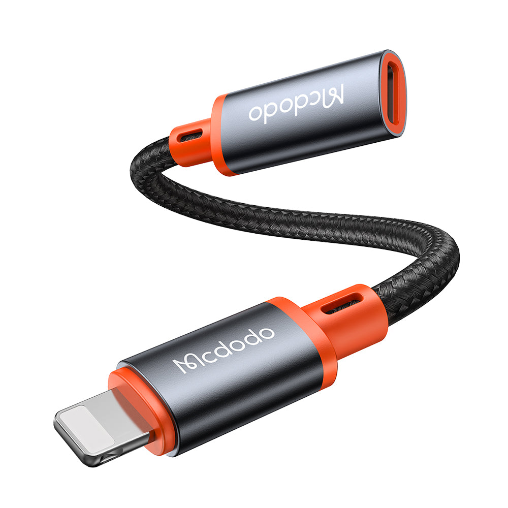 Προσαρμογέας Δεδομένων και Φόρτισης USB-C - Lightning McDodo CA-1440, Μαύρο