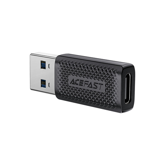 Προσαρμογέας Δεδομένων και Φόρτισης USB-C - USB-A Acefast J2, Μαύρο