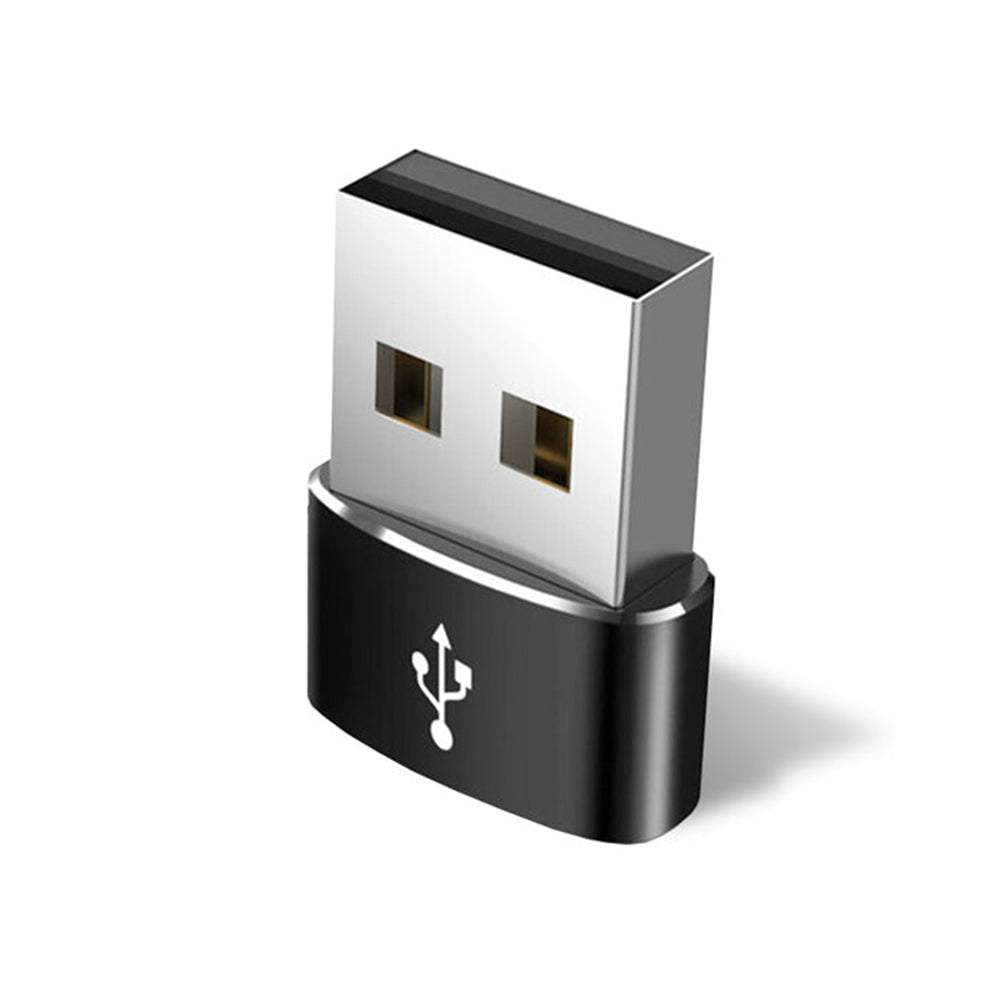 Προσαρμογέας Δεδομένων και Φόρτισης USB-C - USB-A Techsuit, Μαύρο