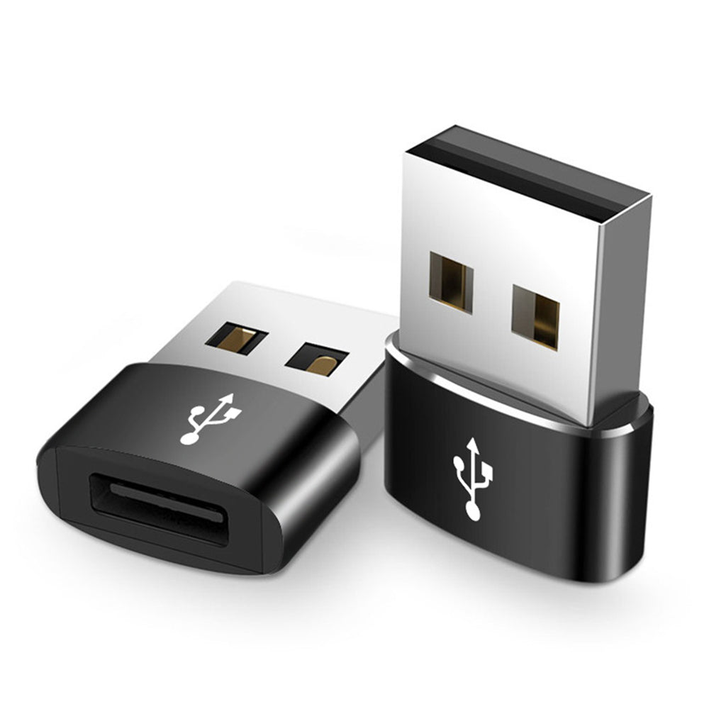 Προσαρμογέας Δεδομένων και Φόρτισης USB-C - USB-A Techsuit, Μαύρο