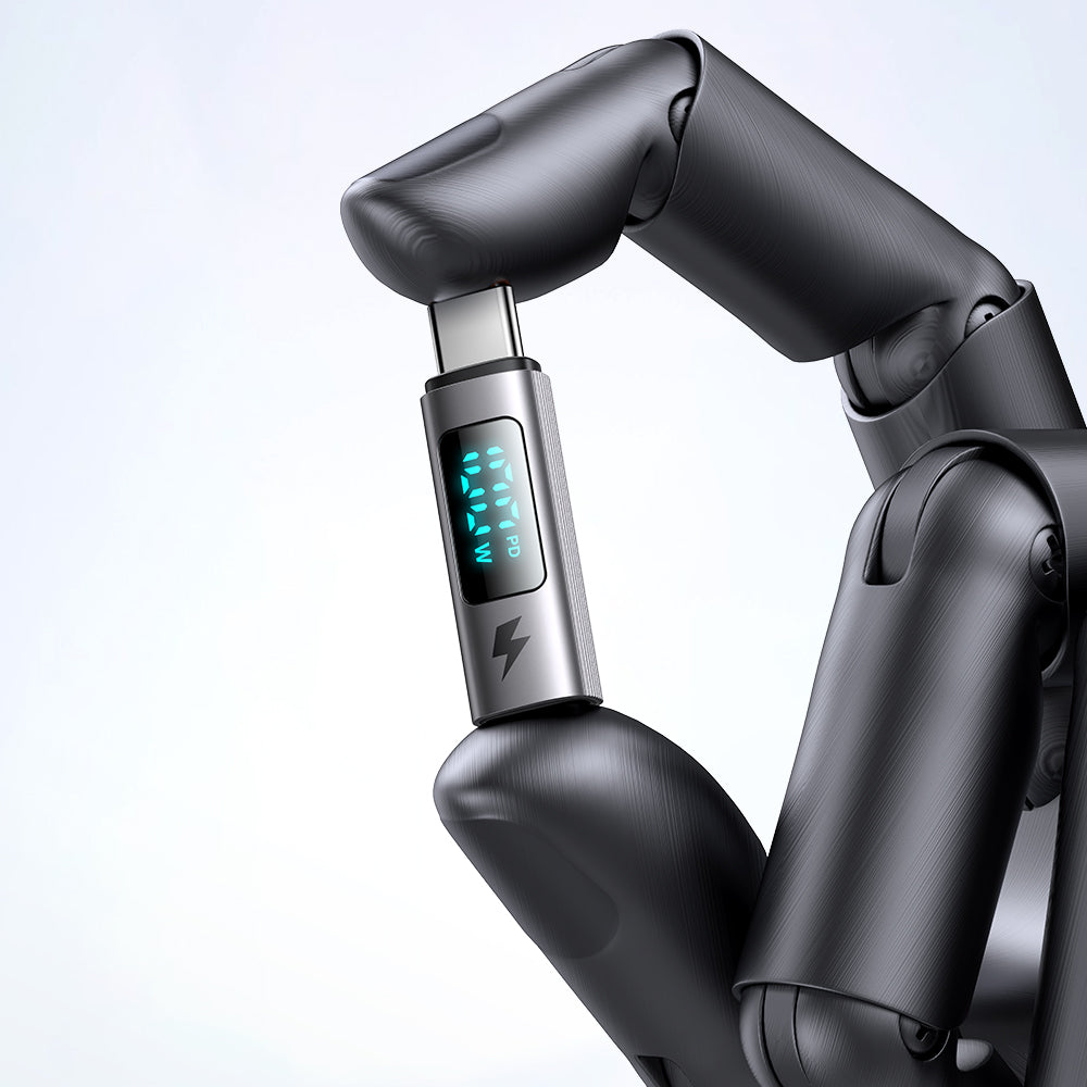 Προσαρμογέας Δεδομένων και Φόρτισης USB-C - USB-C McDodo OT-6090 Wales Display, Μαύρο