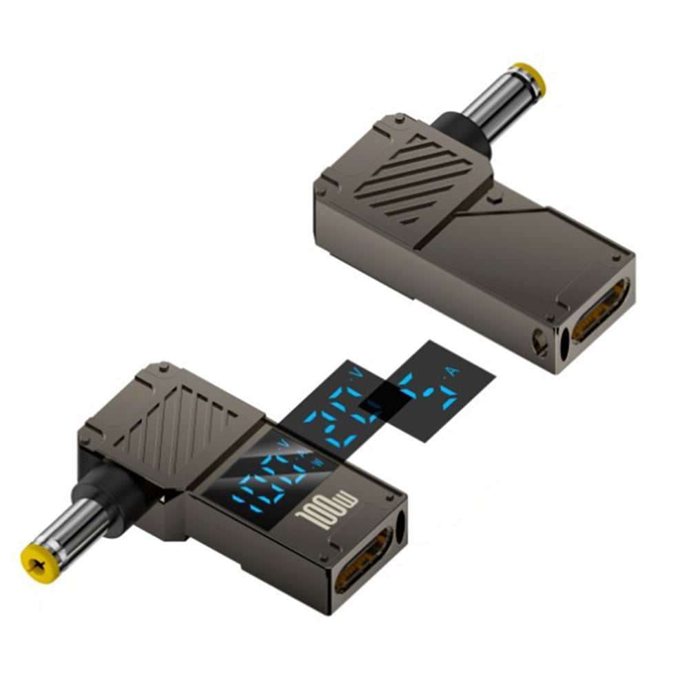 Προσαρμογέας Φόρτισης Techsuit LaptopPlugX A22, DC - USB-C, Γκρι