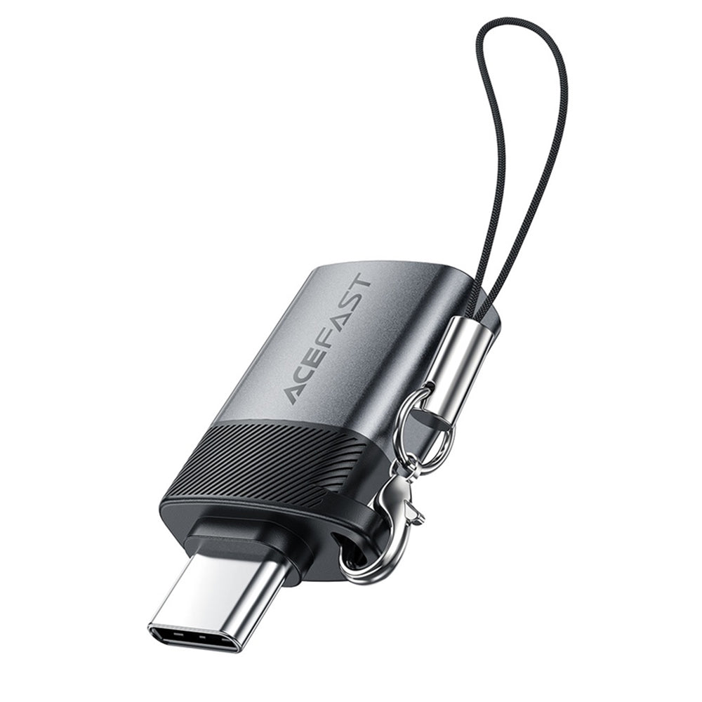 Προσαρμογέας OTG USB-C - USB-A Acefast J7, Γκρι