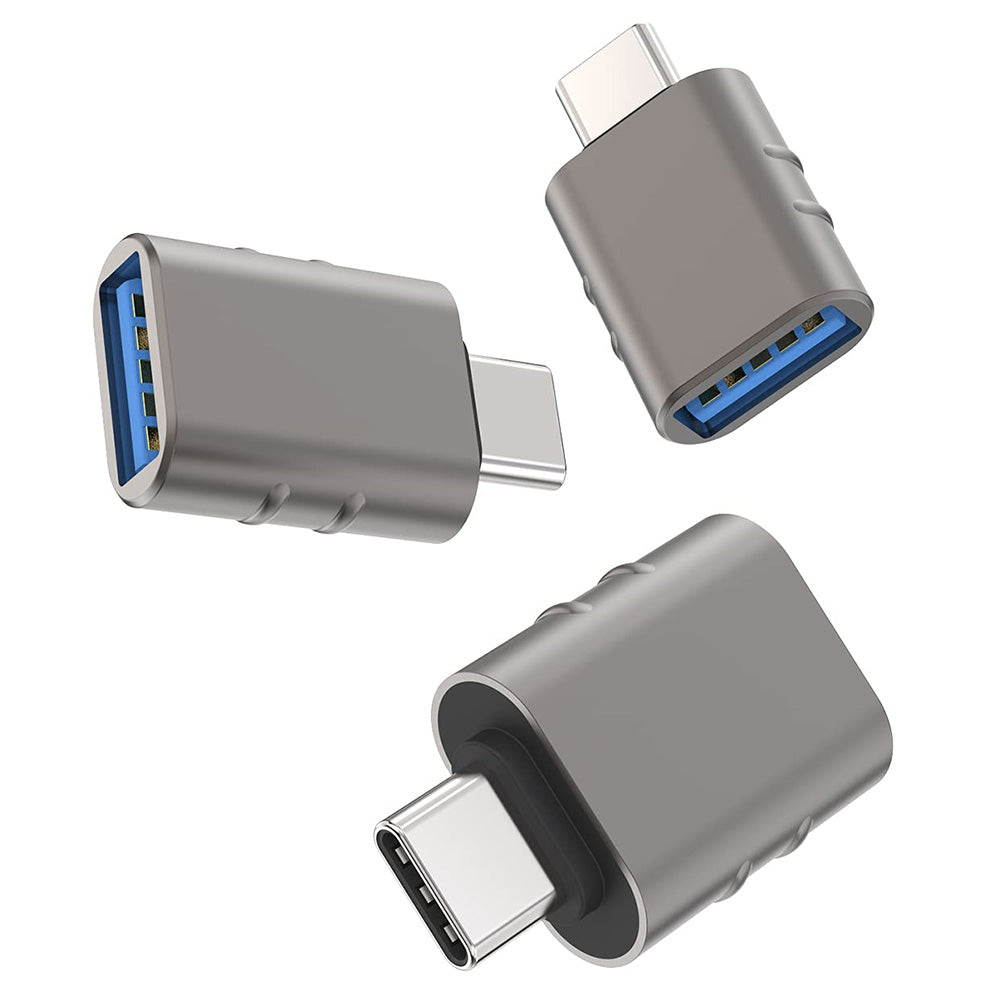 Προσαρμογέας OTG USB-C - USB-A Techsuit A10 SlateVolt, Γκρι