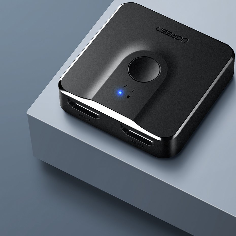 Switch Video HDMI UGREEN CM217, Μαύρο