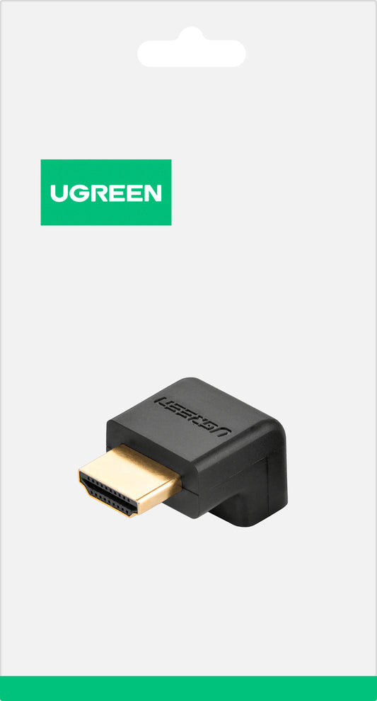 Προσαρμογέας Βίντεο UGREEN HD112 Down Angle, HDMI - HDMI, 4K, Μαύρο