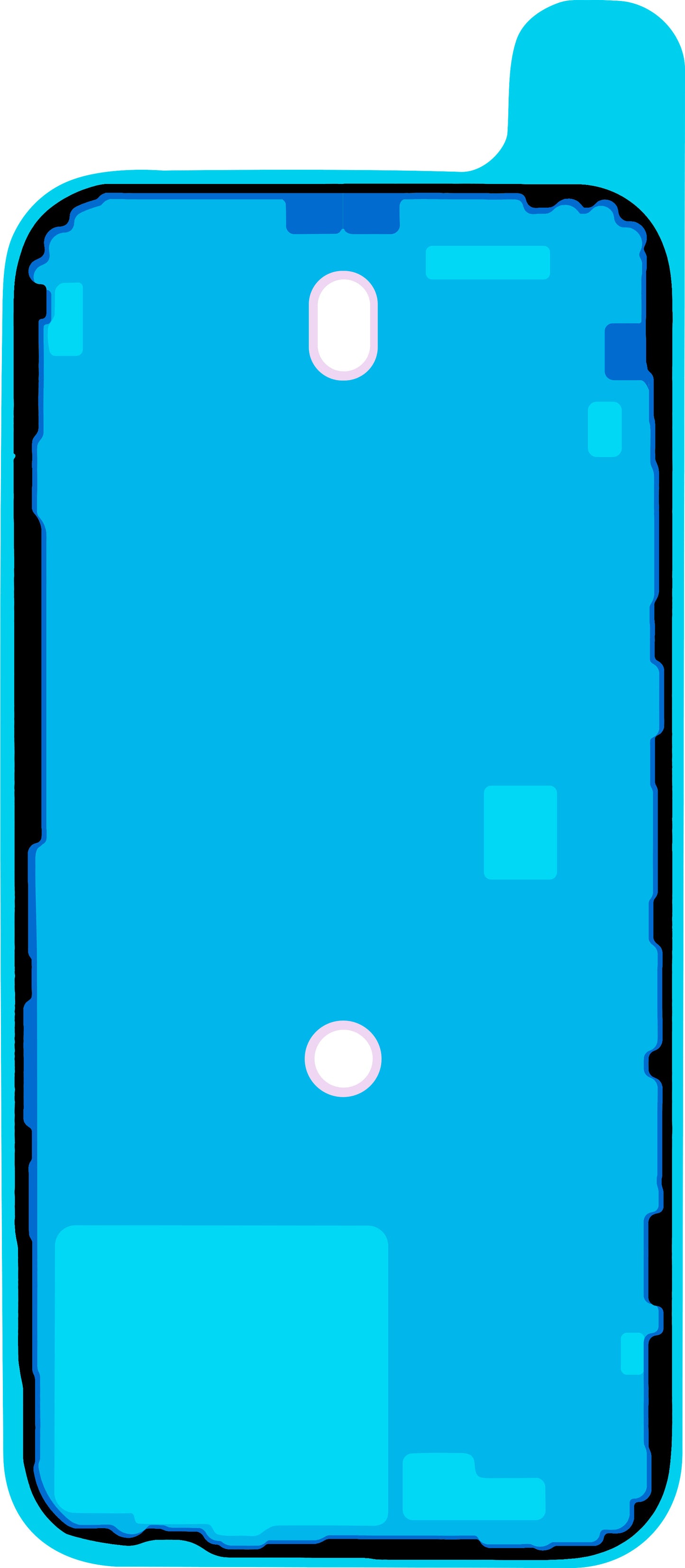 Κόλλα Καπάκι Μπαταρίας Apple iPhone 15, Service Pack 923-09185