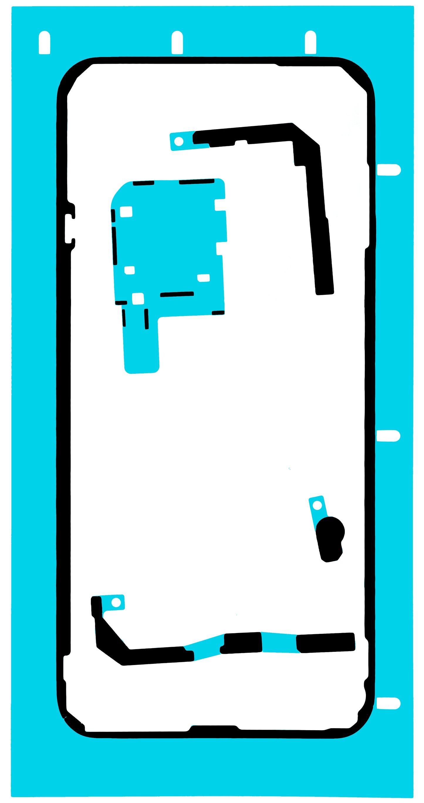 Κόλλα Καπάκι Μπαταρίας Honor 400, Service Pack 5163AFJH