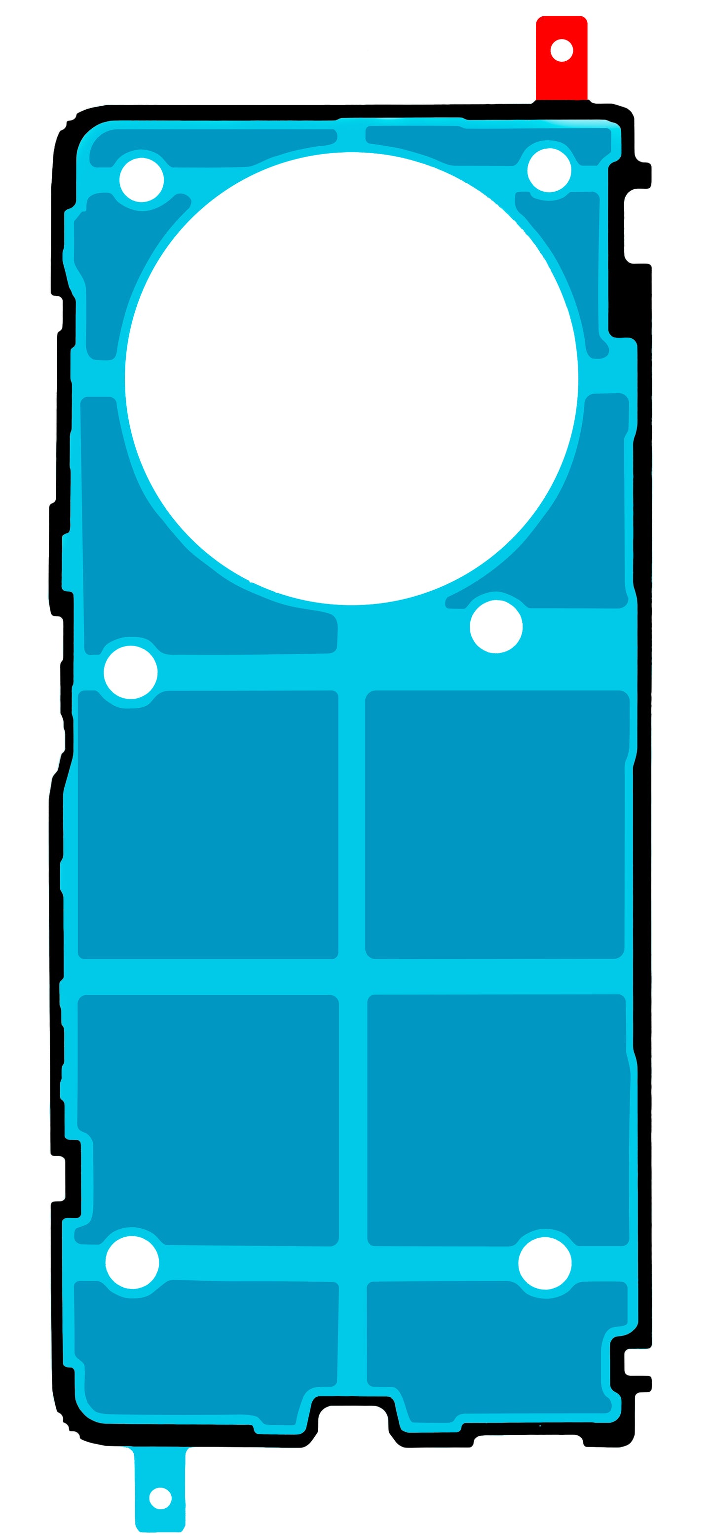 Κόλλα Καπάκι Μπαταρίας Honor Magic V5, Service Pack 5163AFQH