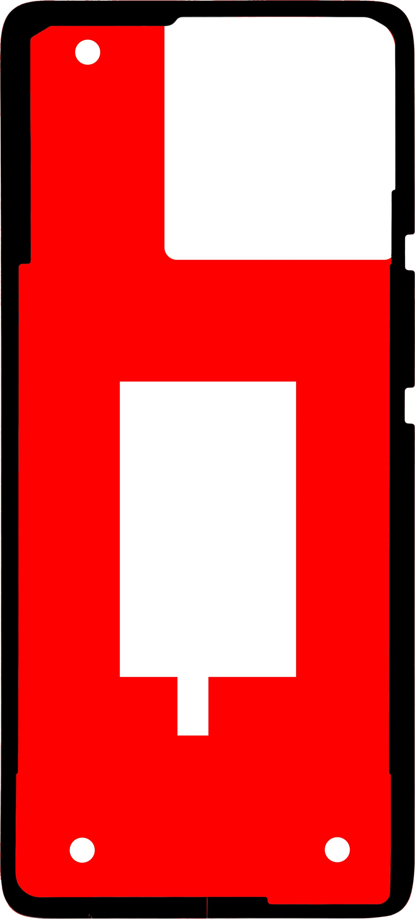 Κόλλα Καπάκι Μπαταρίας Motorola Edge 40, Υλικό PMMA, Service Pack 5D78C22707