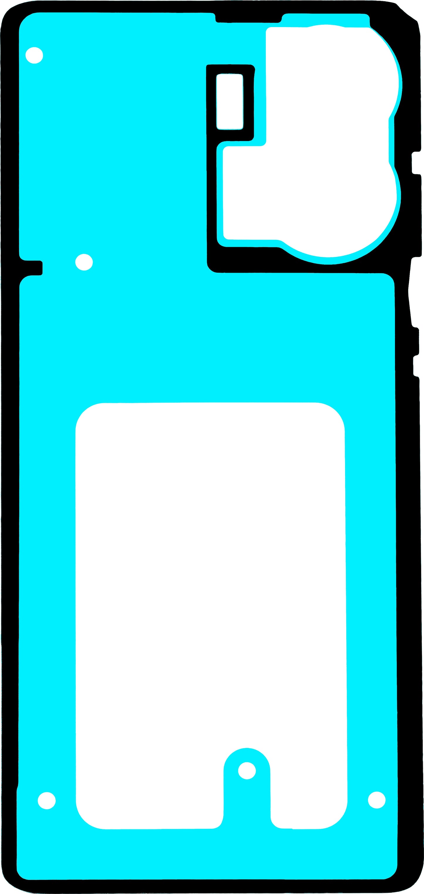 Κόλλα Καπάκι Μπαταρίας Motorola Edge 50 Fusion, Service Pack 5948C24385