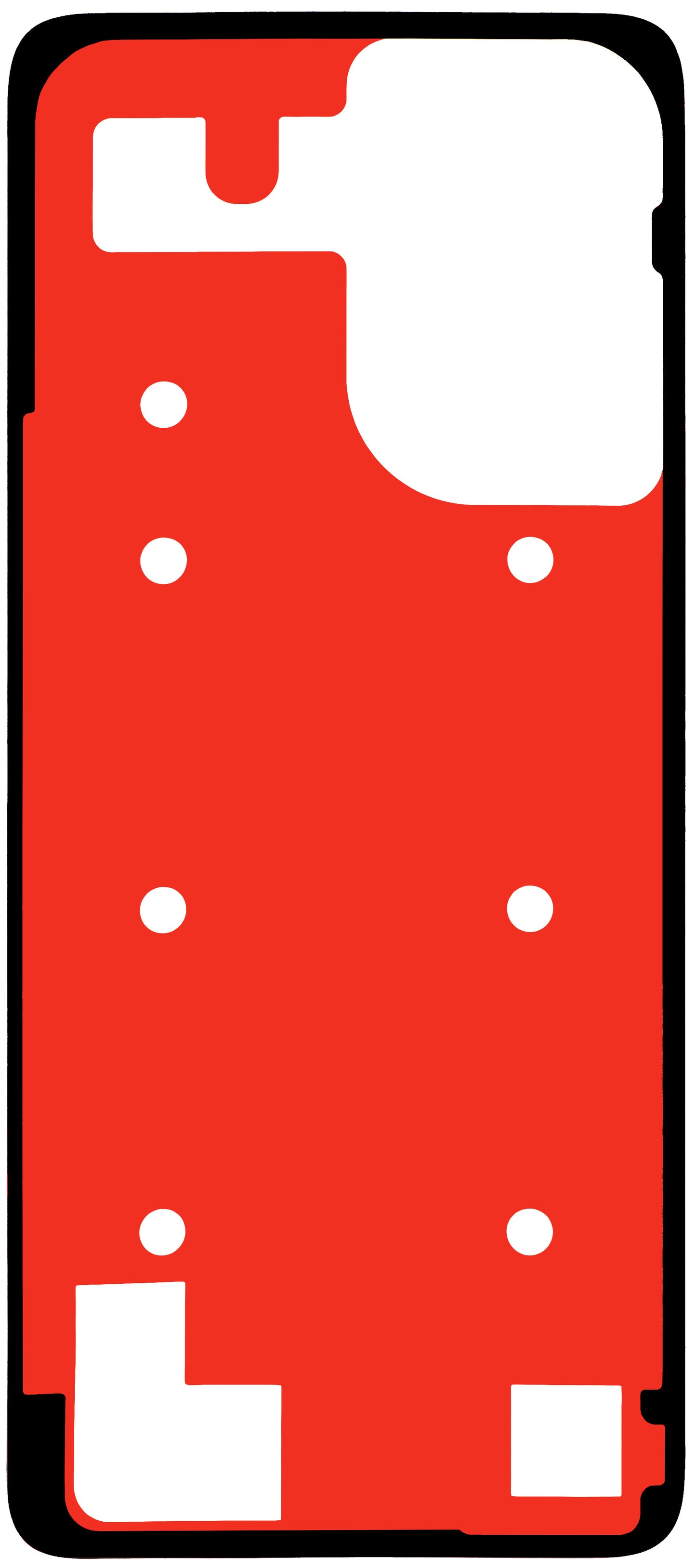 Κόλλα Καπάκι Μπαταρίας Motorola Moto G06 Power / G06, Service Pack 5948C31280