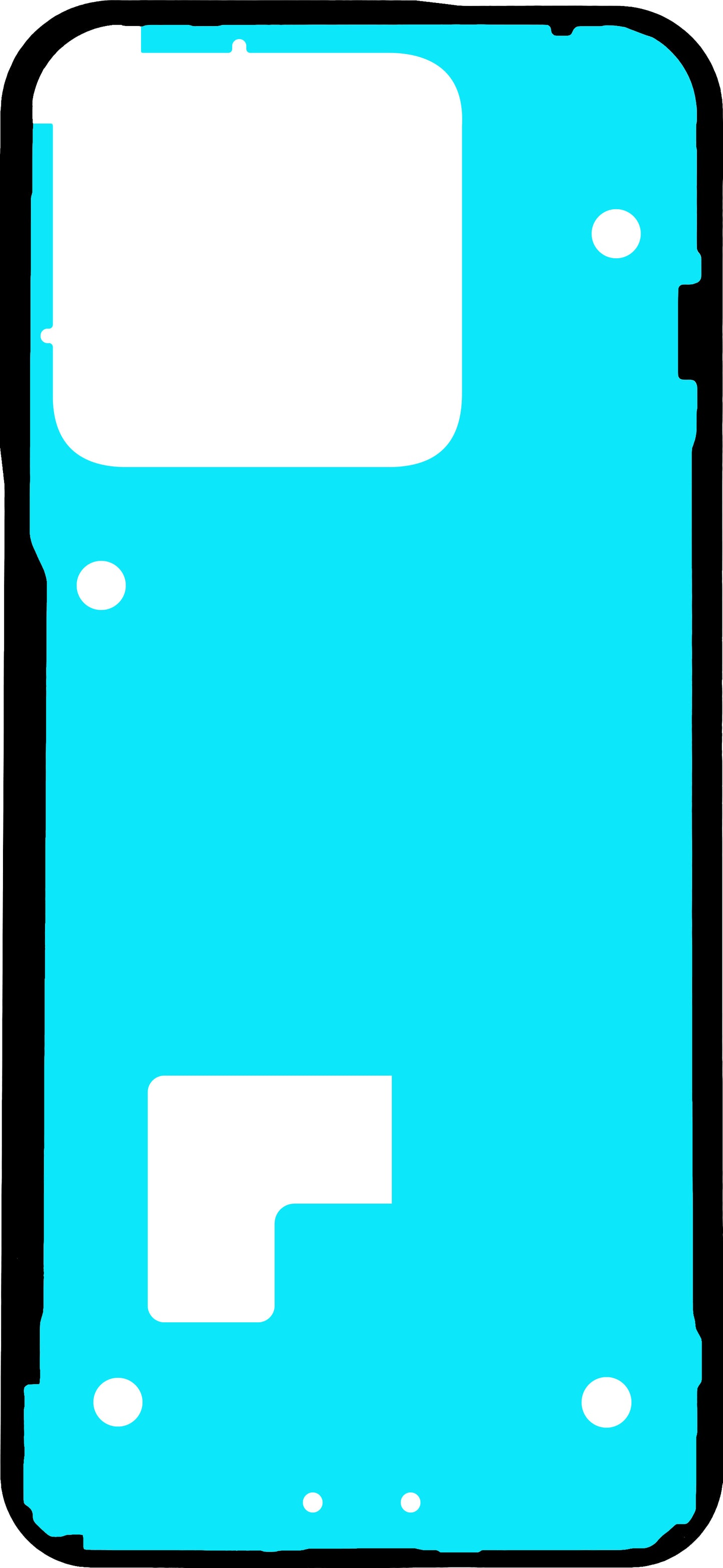 Κόλλα Καπάκι Μπαταρίας Motorola Edge 70 Pro, Service Pack 5D78C32520
