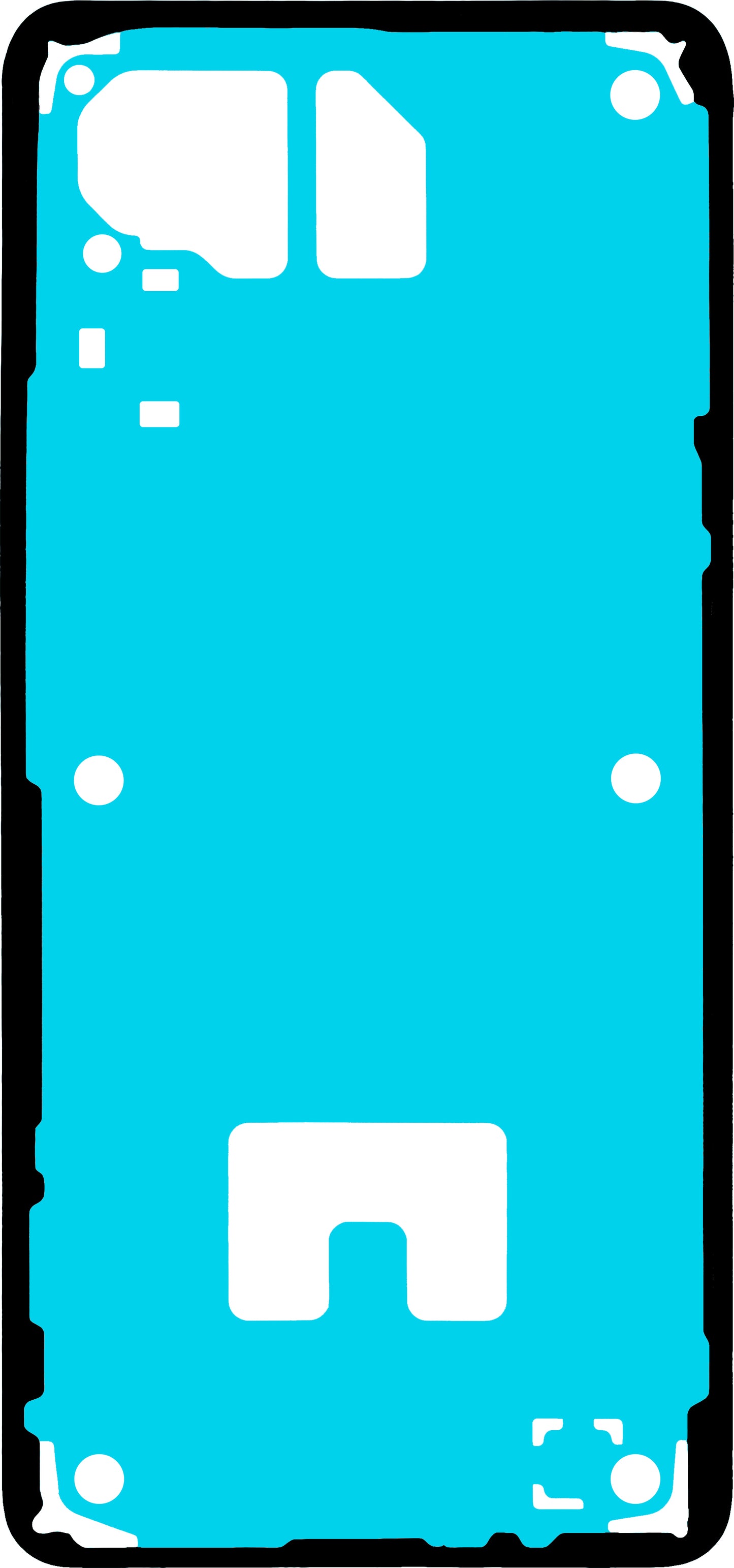 Κόλλα Καπάκι Μπαταρίας Realme 16 Pro+, Service Pack 612717000972