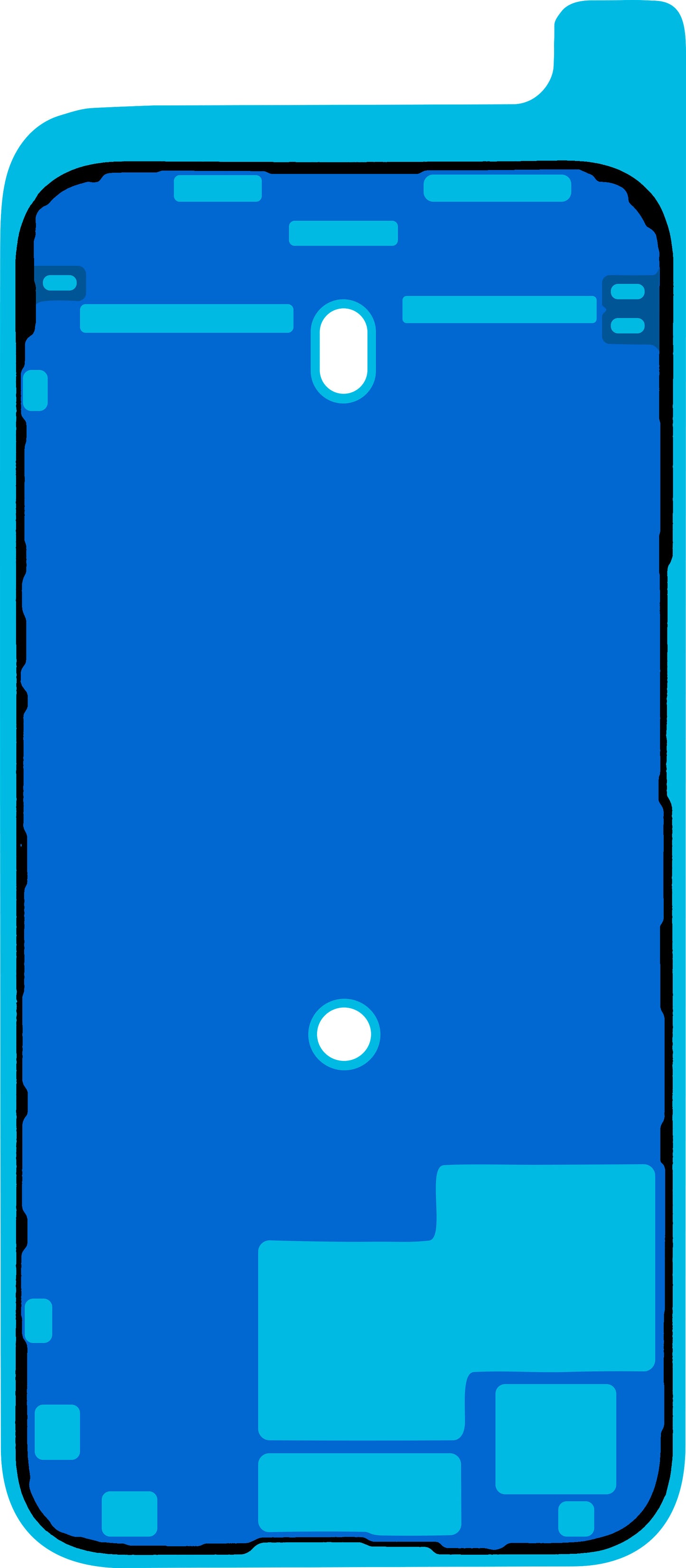 Κόλλα Οθόνης Apple iPhone 15 Pro Max, Service Pack 923-09190