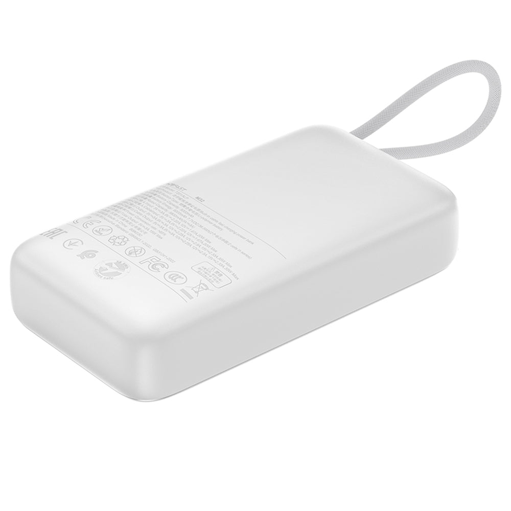 Εξωτερική Μπαταρία Acefast M32, 10000mAh, 35W, PD, 2 x USB-C, Ασημί