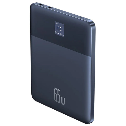 Εξωτερική μπαταρία Baseus Blade 2, 12000mAh, 65W, PD, 2 x USB-C, μπλε P10063801323-00