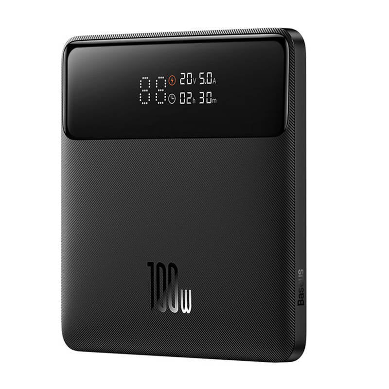 Εξωτερική Μπαταρία Baseus Blade HD, 20000mAh, 100W, QC + PD, 2 x USB-A - 2 x USB-C, Μαύρη PPBL000301