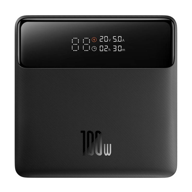 Εξωτερική Μπαταρία Baseus Blade HD, 20000mAh, 100W, QC + PD, 2 x USB-A - 2 x USB-C, Μαύρη PPBL000301