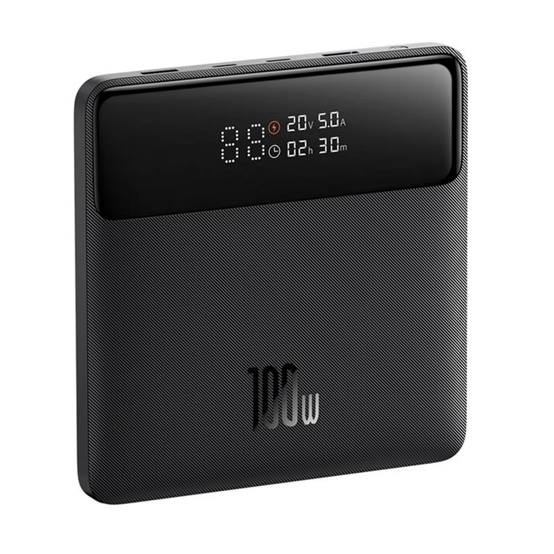 Εξωτερική Μπαταρία Baseus Blade HD, 20000mAh, 100W, QC + PD, 2 x USB-A - 2 x USB-C, Μαύρη PPBL000301