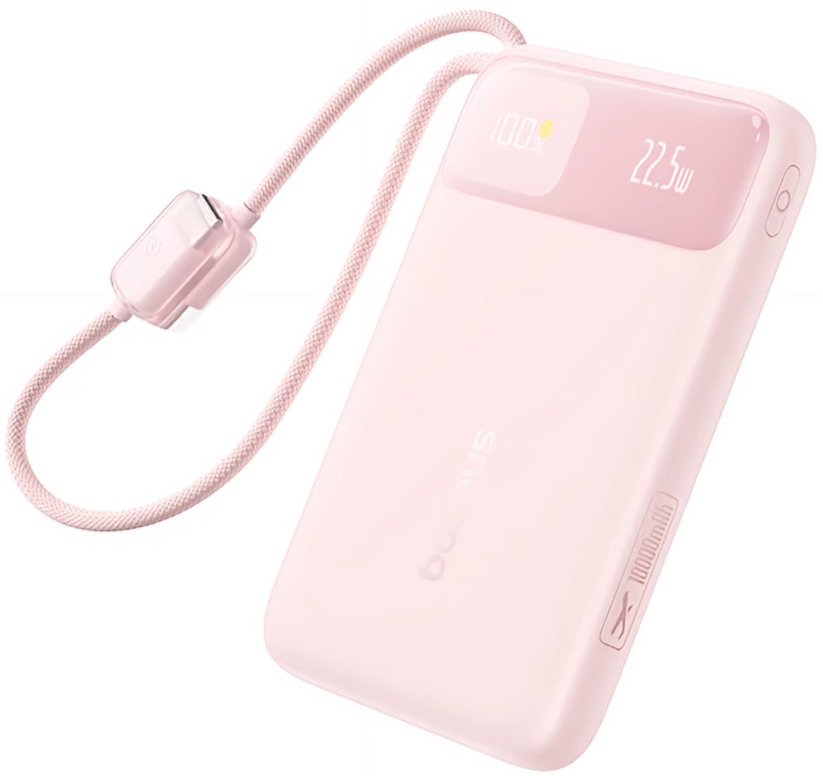 Εξωτερική Μπαταρία Baseus EnerFill FC11, 10000mAh, 22.5W, QC + PD, 1 x Lightning - 1 x USB-A - 2 x USB-C, Ροζ E0027R07