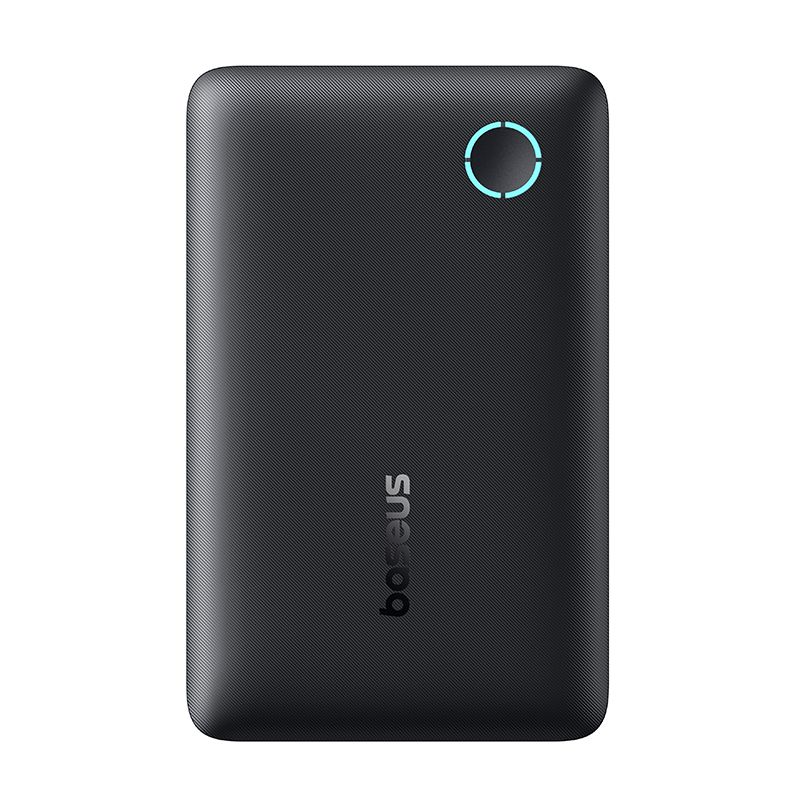 Baseus EnerFill FP11 External Battery, 10000mAh, 15W, 1 x USB-A - 1 x USB-C, Black P1008210C123