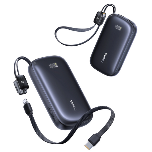 Εξωτερική Μπαταρία Baseus EnerFill FC21 QPow 3 Ultra, 20000mAh, 45W, QC + PD, 1 x USB-A - 1 x USB-C, Μαύρη E0027P00