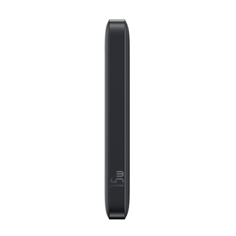 Baseus EnerFill FP11 External Battery, 10000mAh, 15W, 1 x USB-A - 1 x USB-C, Black P1008210C123