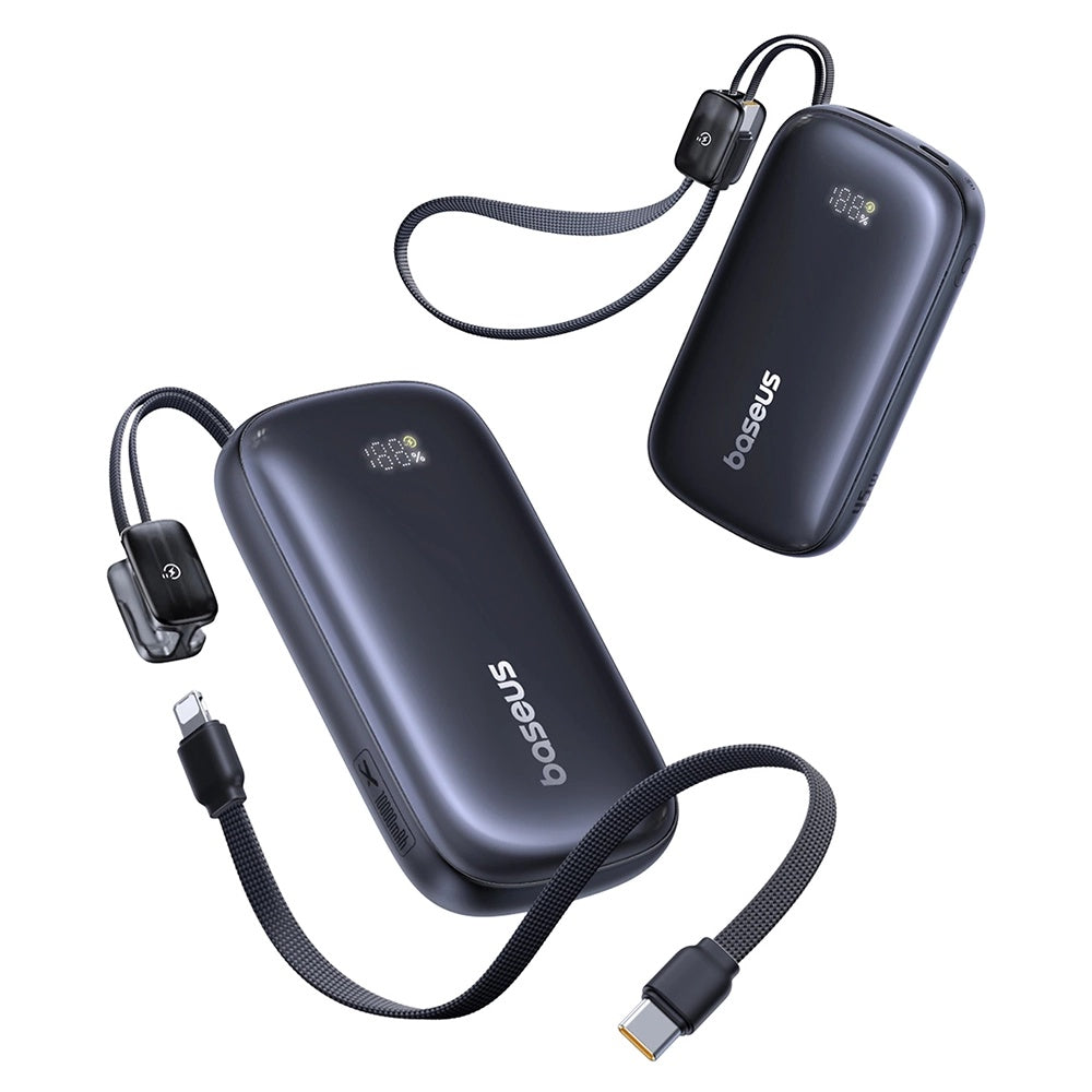 Εξωτερική Μπαταρία Baseus EnerFill FC21 Qpow 3 Ultra, 10000mAh, 45W, QC + PD, 1 x USB-A - 1 x USB-C, Μαύρη E0027Q00