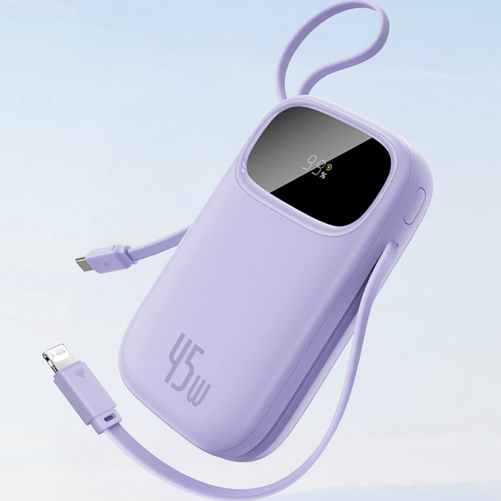 Εξωτερική Μπαταρία Baseus EnerFill FC31 Qpow 3, 20000mAh, 45W, QC + PD, 1 x Lightning - 1 x USB-A - 2 x USB-C, Μπλε E0028D03