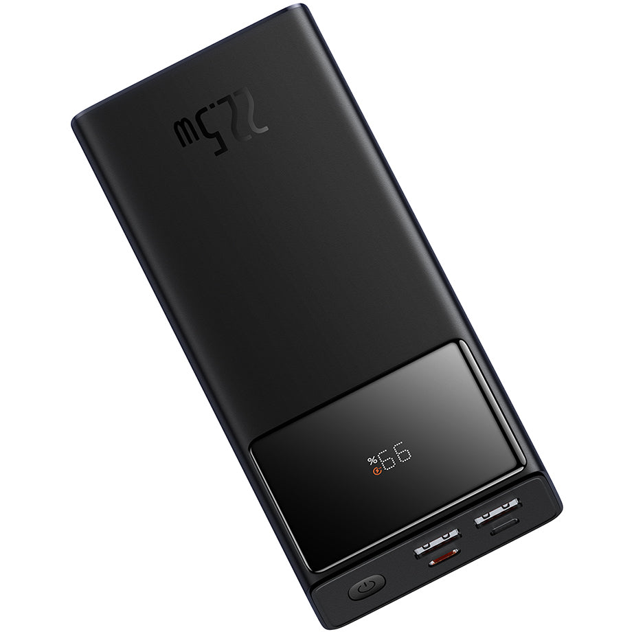 Εξωτερική Μπαταρία Baseus Star Lord, 20000mAh, 22.5W, QC + PD, 1 x USB-C - 2 x USB-A, Μαύρη PPXJ080001