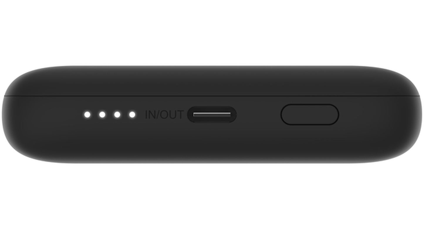 Εξωτερική Μπαταρία Belkin BoostCharge Plus, 10000mAh, 23W, QC + PD, 1 x Lightning - 2 x USB-C, Μαύρο BPB006btBLK
