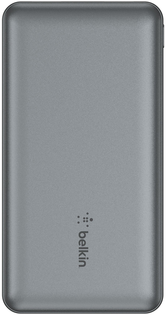 Εξωτερική Μπαταρία Belkin BoostCharge, 10000mAh, 15W, 1 x USB-C - 2 x USB-A, Γκρι BPB011btGY