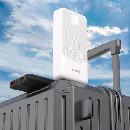 Εξωτερική Μπαταρία Dudao K10, 10000mAh, 12W, 2 x USB-A, Μαύρη