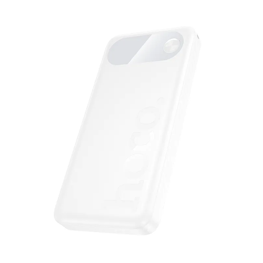 Εξωτερική Μπαταρία HOCO J154, 10000mAh, 22.5W, QC + PD, 1 x USB-C - 2 x USB-A, Λευκή