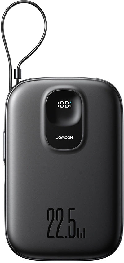 Εξωτερική Μπαταρία Joyroom JR-PBF17, 10000mAh, 22.5W, QC + PD, 1 x USB-A - 2 x USB-C, Μαύρη