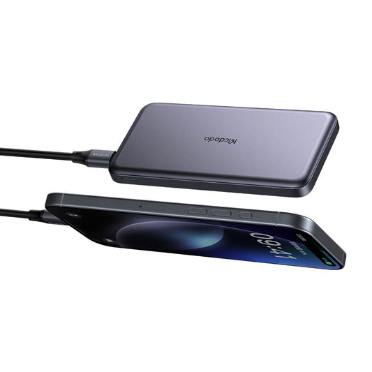 Εξωτερική Μπαταρία Wireless McDodo MC-3781 Meta, 10000mAh, 20W, PD + FQI, 1 x QI - 2 x USB-C, Μαύρη