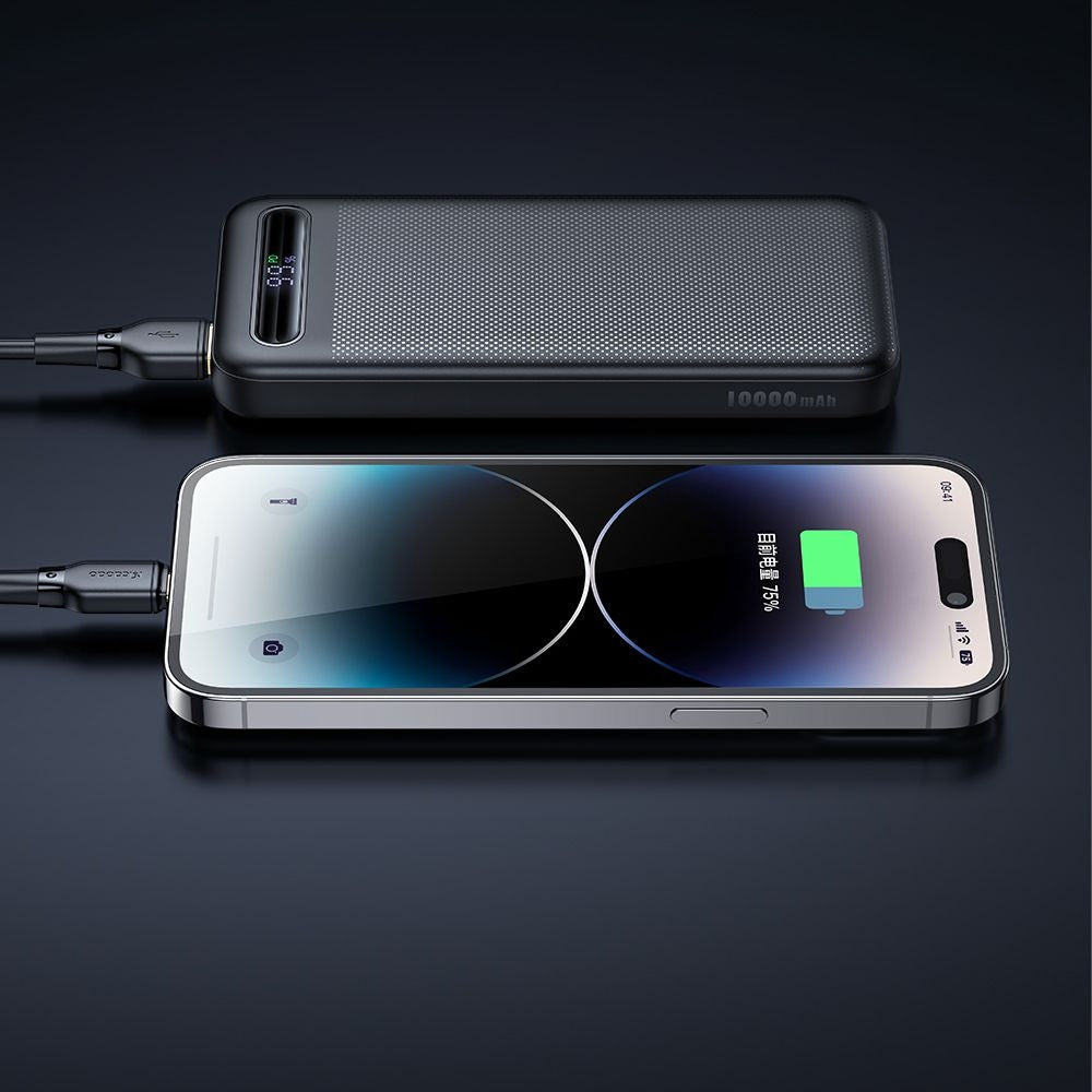 Εξωτερική Μπαταρία McDodo MC-3881 Star, 10000mAh, 22.5W, QC + PD, 2 x USB-A - 1 x USB-C, Μαύρη