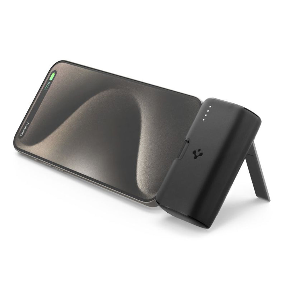 Εξωτερική Μπαταρία Spigen, 5000mAh, 22.5W, PD, 1 x USB-C, Μαύρη
